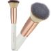 Kabuki Brush for Foundation. Best Flat Top Foundation Brush for Liquid, Cream and Powder Makeup by Lily England