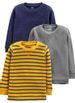 Simple Joys by Carter's Baby Boy's 3-Pack Thermal Long Sleeve Shirts, Pack of 3