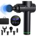 Save £5.00 - FYLINA Muscle Massage Gun Deep Tissue UK, 30 Speeds and 6 Massage Heads,6H Battery Work, Deep Tissue Massager Gun, Touch Screen Handheld Muscle Massager